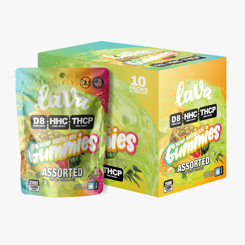 LAVA – HEMP DISTILLATE GUMMIES