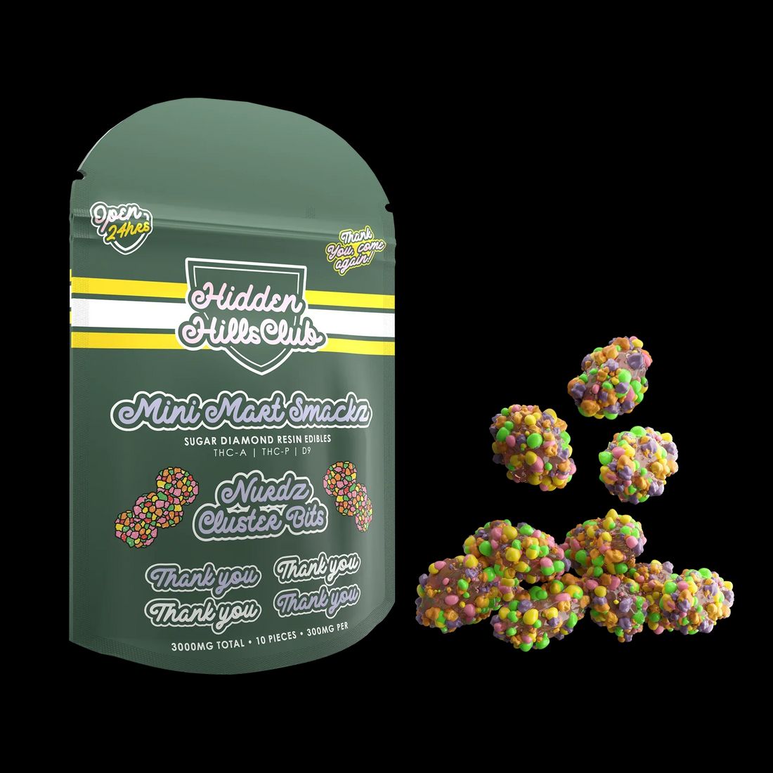 Hidden Hills Club - Mini Mart Smackz | Nudz Cluster Bits