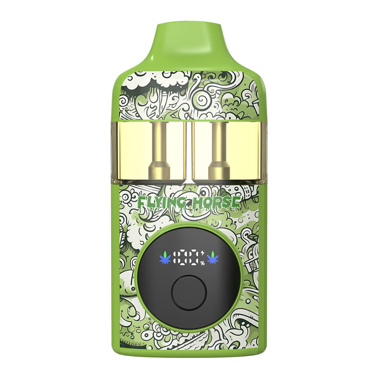 Flying Horse – Stoner Blend | 9g Triple Strain Vape (Edición Verde Cake Lovers)