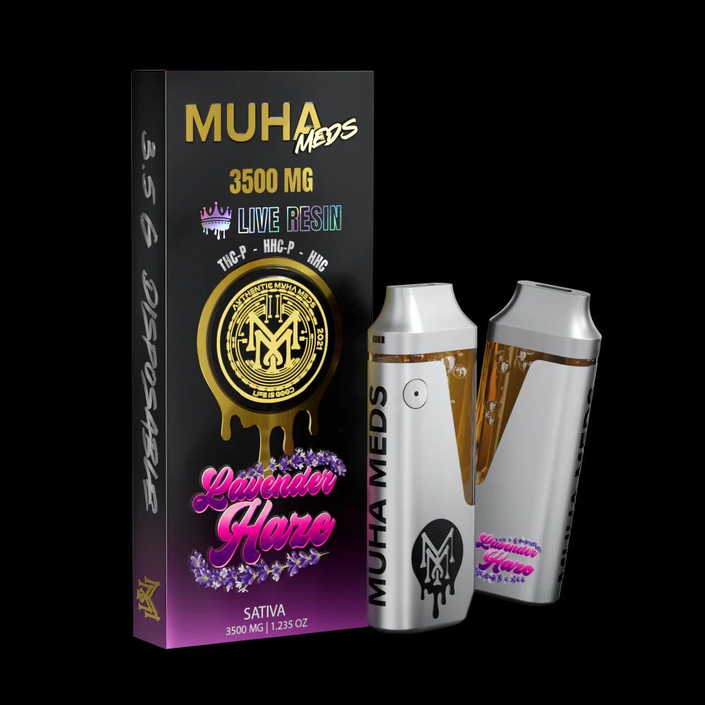 💨 Muha Meds – Lavender Haze | 3500mg