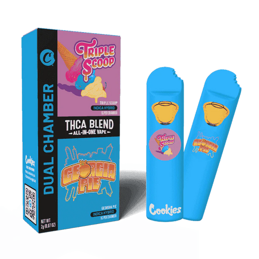 COOKIES – THCA Blend Dual Chamber (Triple Scoop / Georgia Pie) 2G