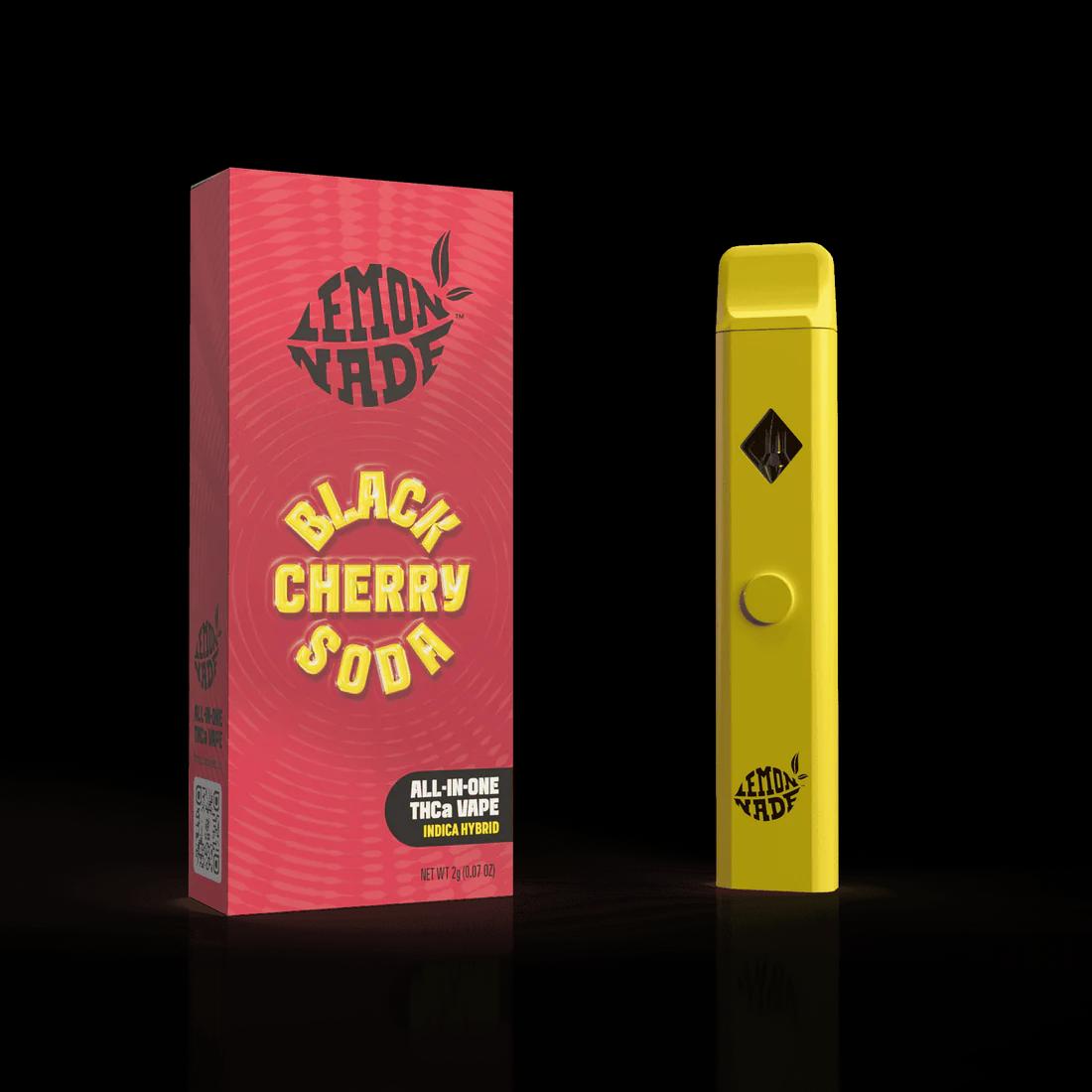 Lemonnade – Black Cherry Soda Vape [2g | THCA | Indica Hybrid]