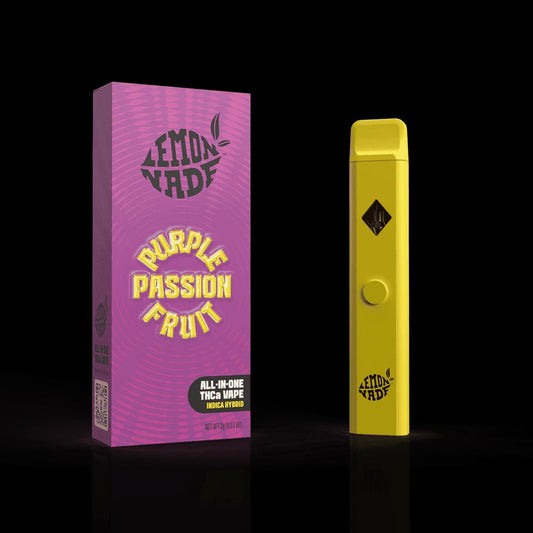 Lemonnade – Purple Passion Fruit THCA Vape [2g | Indica Hybrid]