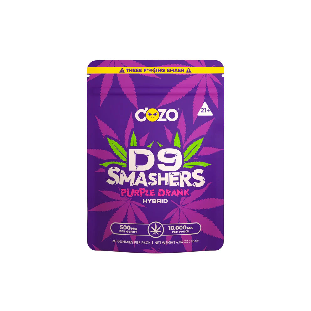 DOZO – D9 Smashers Purple Drank 🍇 (Delta-9 – 10.000mg Totales)