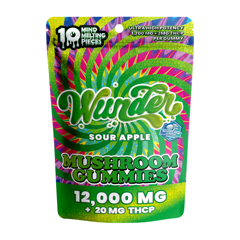 WONDER – MUSHROOM GUMMIES (Mind Melting Pieces)