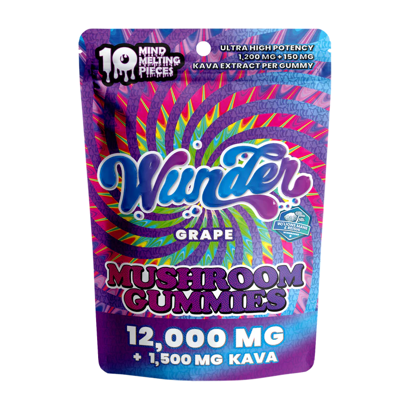 WONDER – MUSHROOM GUMMIES (Mind Melting Pieces)