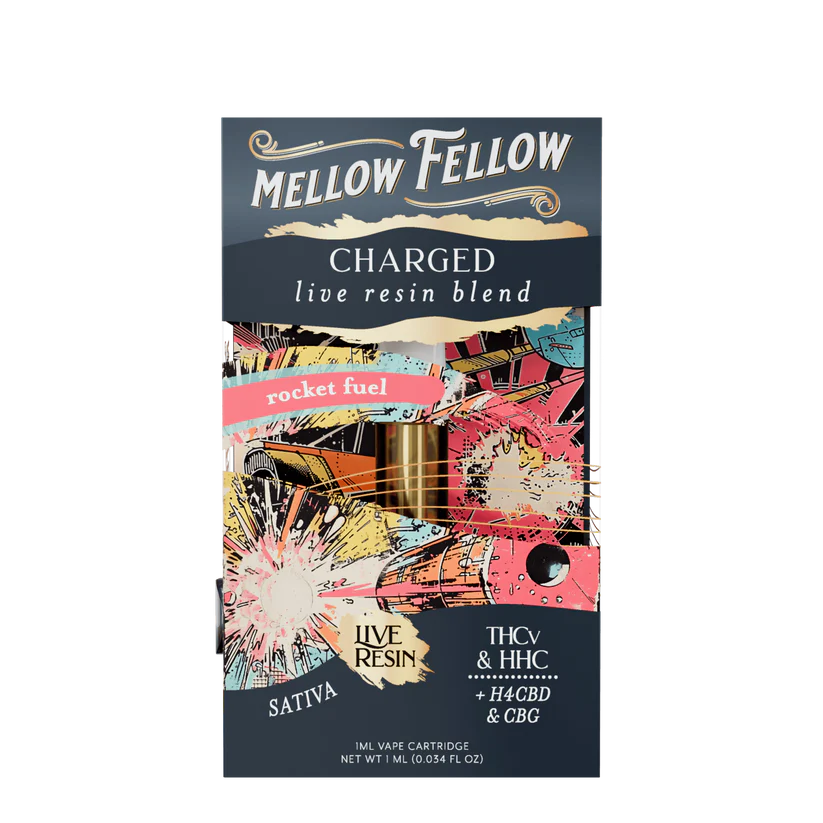 Mellow Fellow – Charged (Rocket Fuel) Live Resin Blend | 1ML]