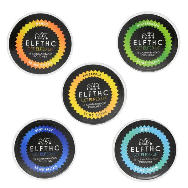 ELFTHC pouches 25mg Delta 8