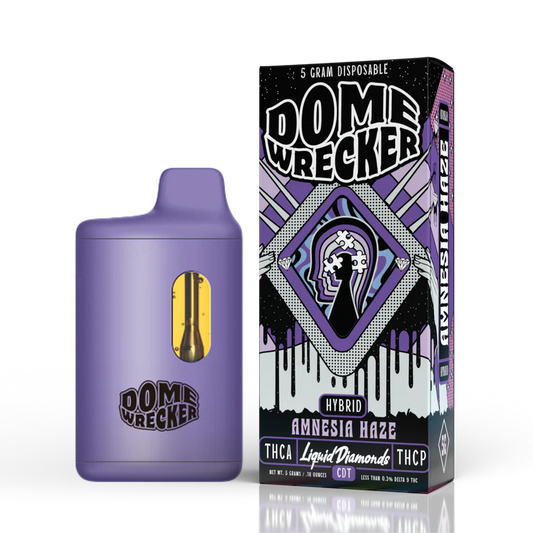 Dome Wrecker ICED 5G Disposable - AMNESIA HAZE