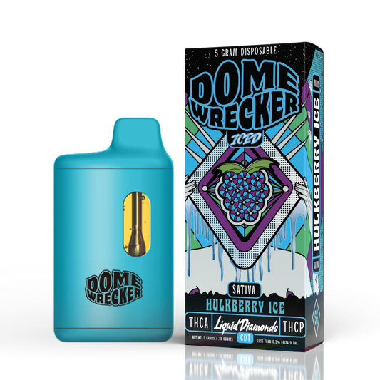 Dome Wrecker ICED 5G Disposable - Hulkberry Ice (Sativa)