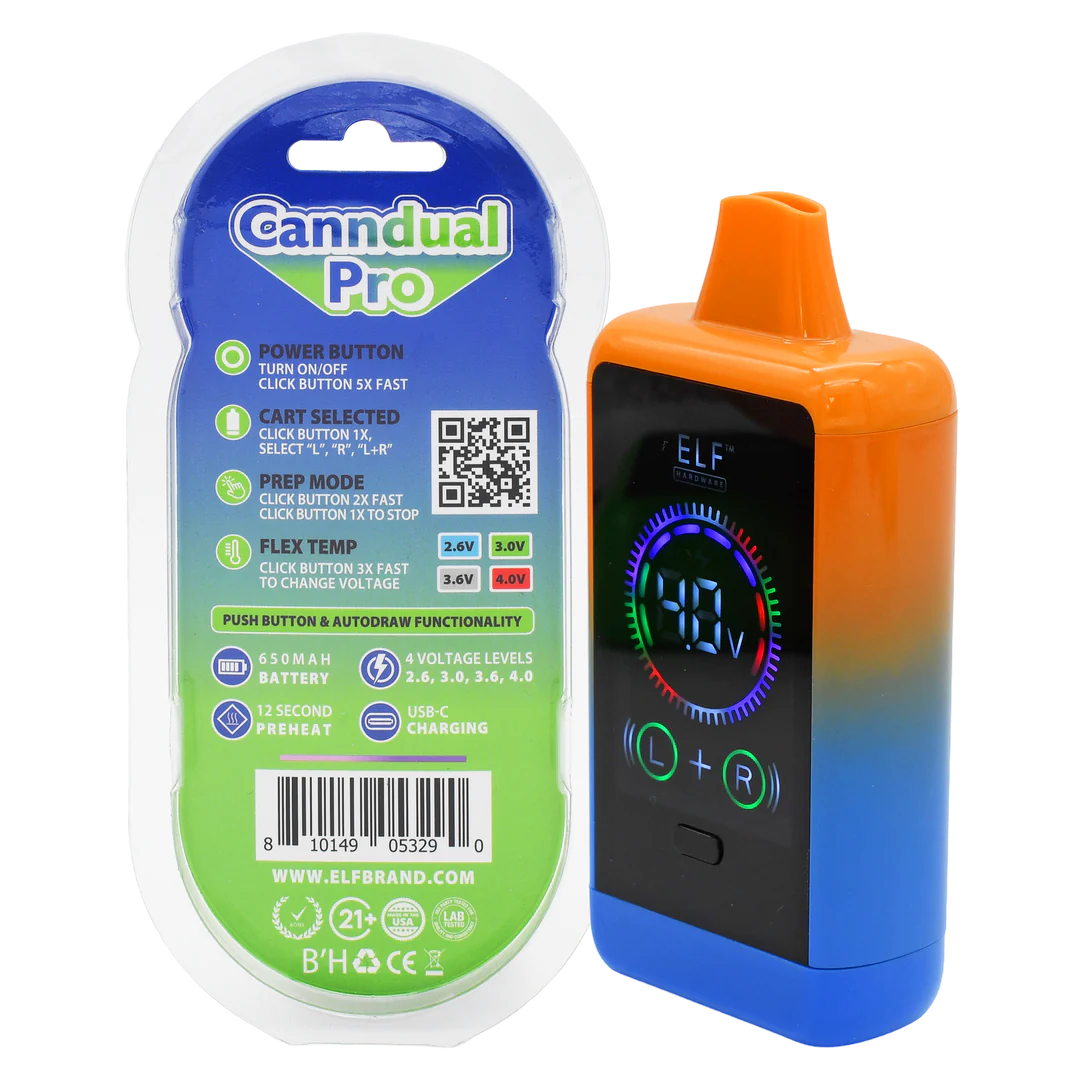 Canndual Pro Dual Cartridge Battery