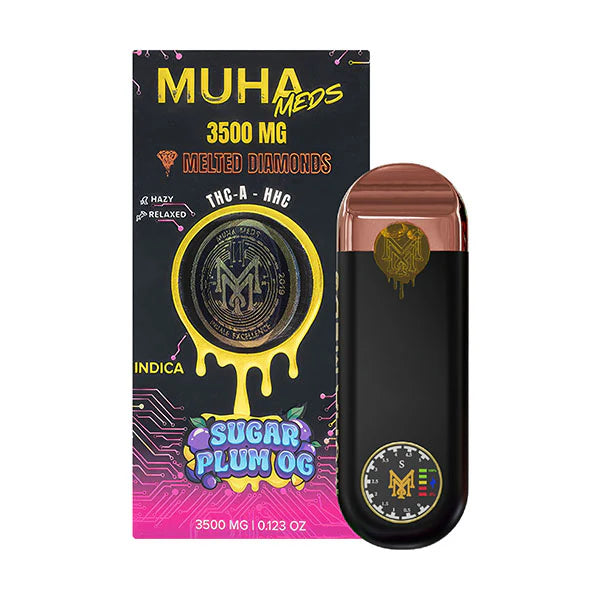 Muha Meds Sugar Plum OG - 3500mg Melted Diamonds