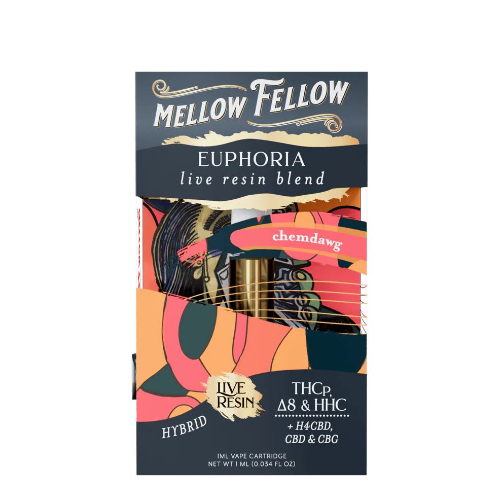 Mellow Fellow - Euphoria (Chemdwag) Live Resin Blend | 1ML]