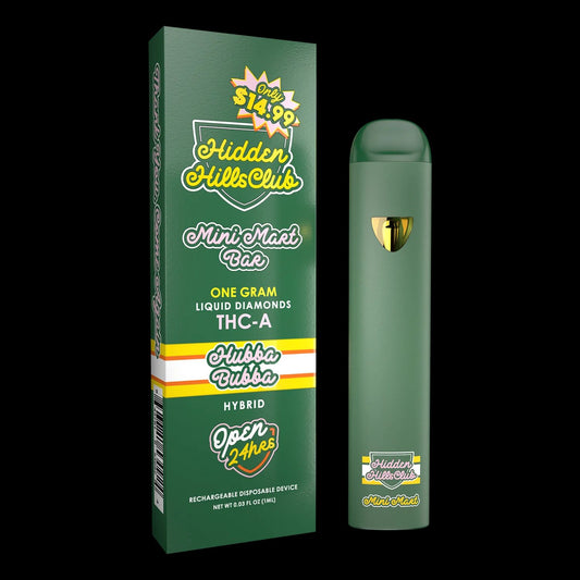 Hidden Hills Mini Mart Bar – Hubba Bubba [1g | THC-A Liquid Diamonds | Hybrid]