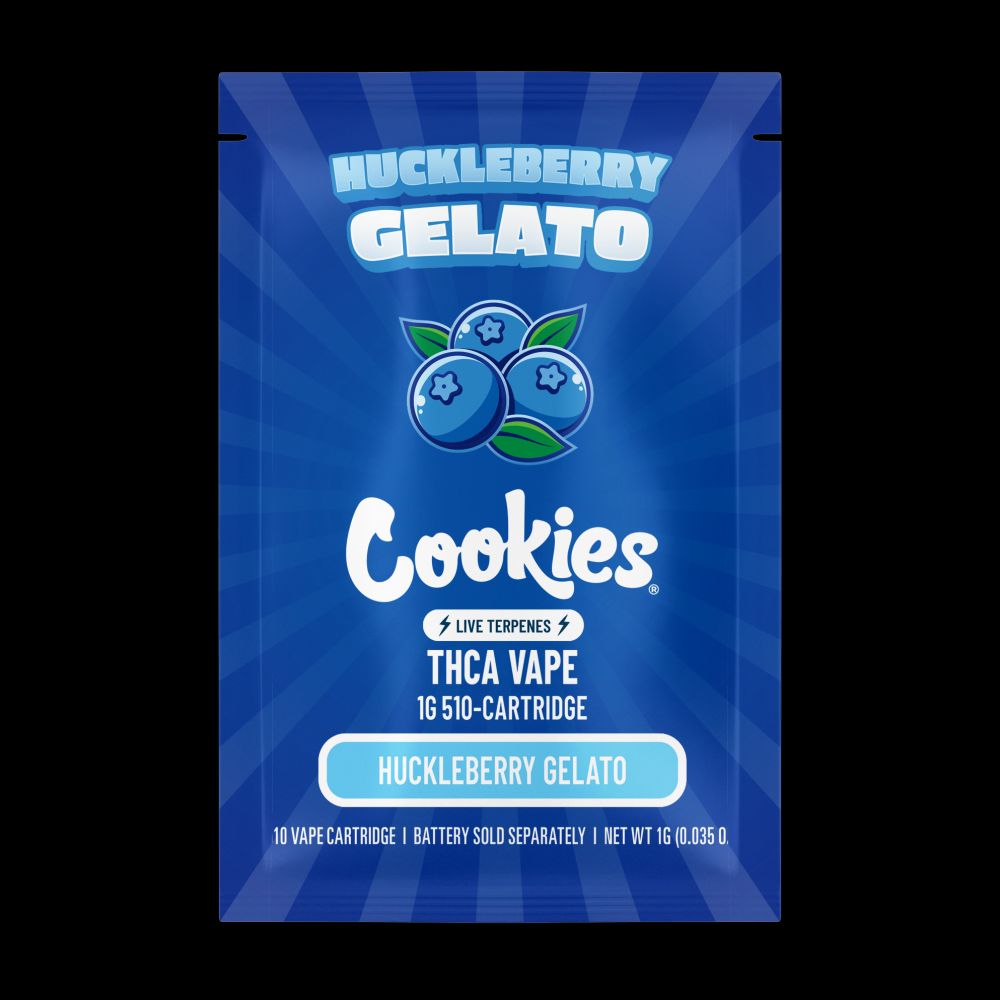 Cookies – Huckleberry Gelato Cartridge [1g | THCA | 510 Thread]
