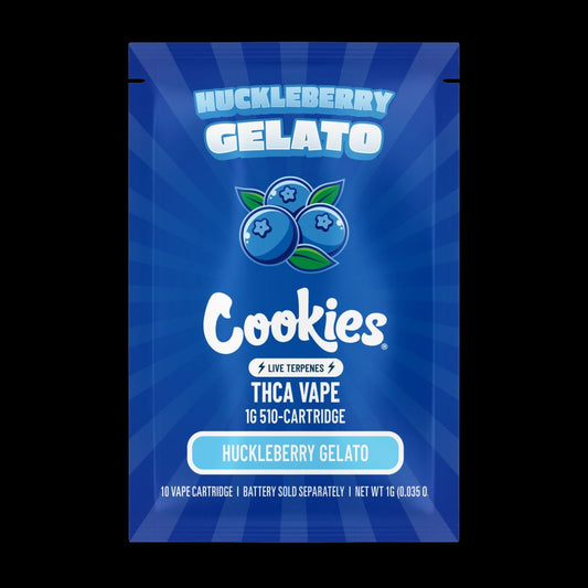Cookies – Huckleberry Gelato Cartridge [1g | THCA | 510 Thread]
