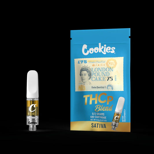 Cookies – London Pound Cake Cartridge [0.5g | THCP Blend | Sativa | 510 Thread]
