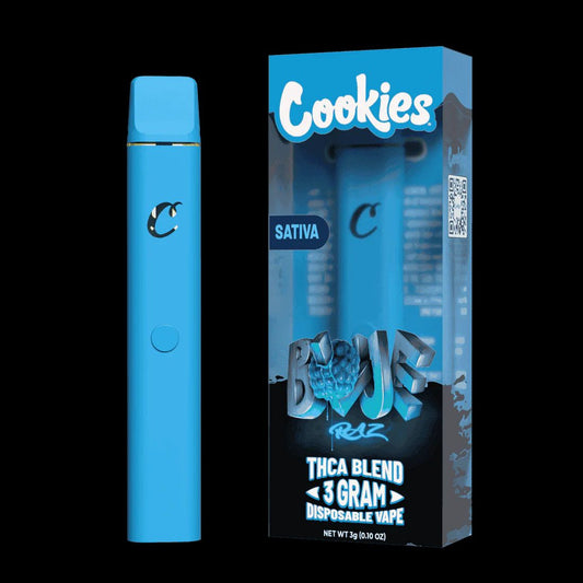 Cookies – Blue Razz Disposable Vape [3g | THCA Blend | Sativa]