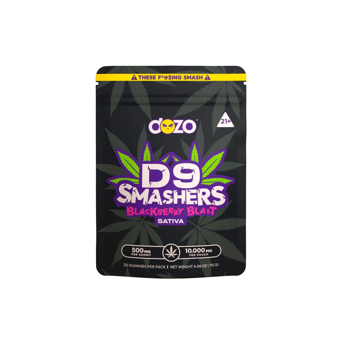 DOZO – D9 Smashers Blackberry Blast 🫐 (Delta-9 – 10.000mg Totales)