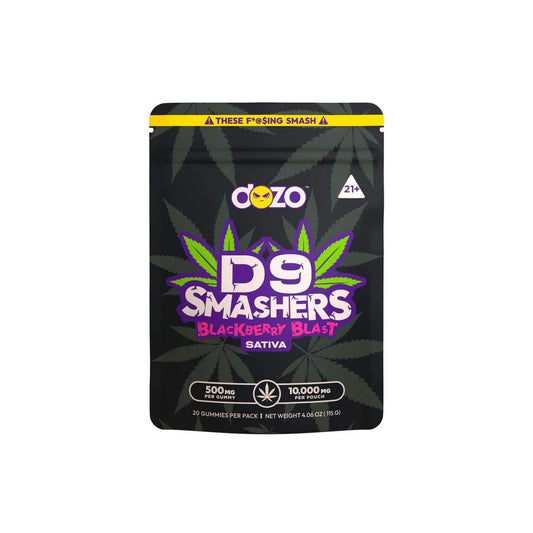 DOZO – D9 Smashers Blackberry Blast 🫐 (Delta-9 – 10.000mg Totales)