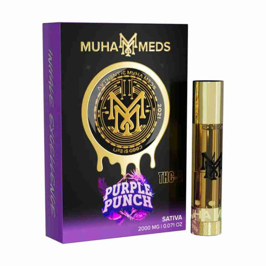 Muha Meds - Purple Punch | Cartucho THCA 2G (Sativa)
