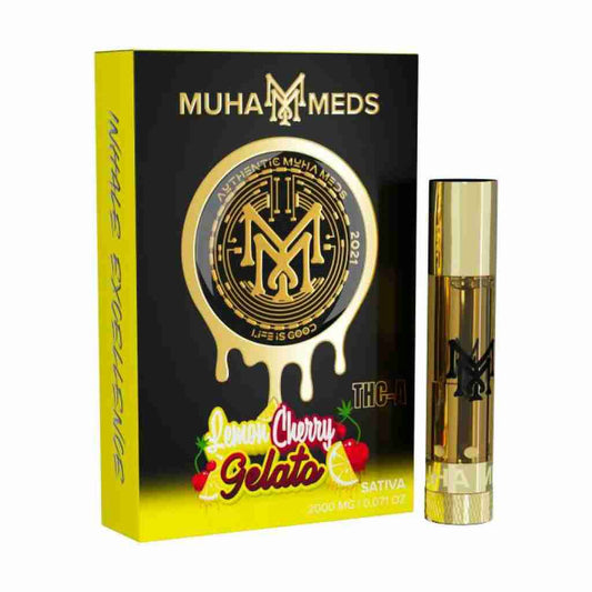 Muha Meds - Lemon Cherry Gelato | Cartucho THCA 2G (Sativa)