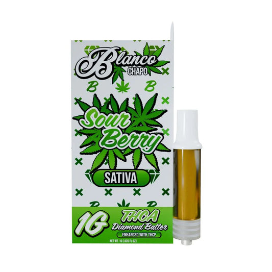 Blanco Chapo – Sour Berry | Cartucho THCA 1G (Sativa)