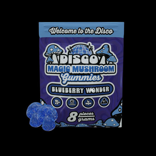 DISCO Magic Mushroom Gummies – Mango Magic (8 piezas)