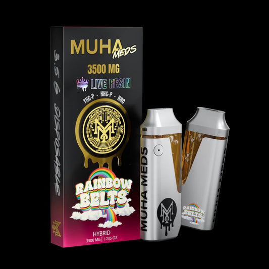🌈 Muha Meds – Rainbow Belts | 3500mg